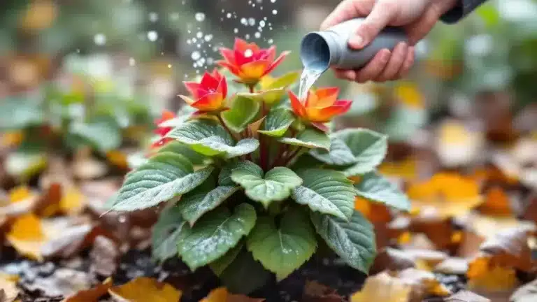 Waarom je je hortensia in november nog één keer water moet geven