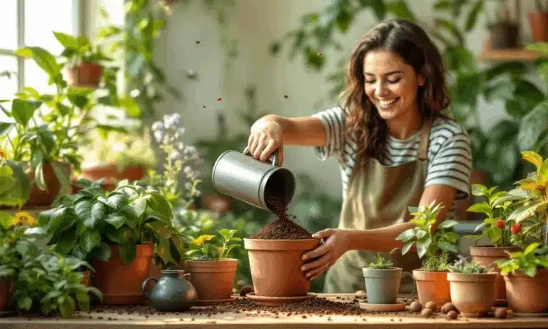 Oktober geheim: waarom tuiniers koffiedik in hun plantenbak doen