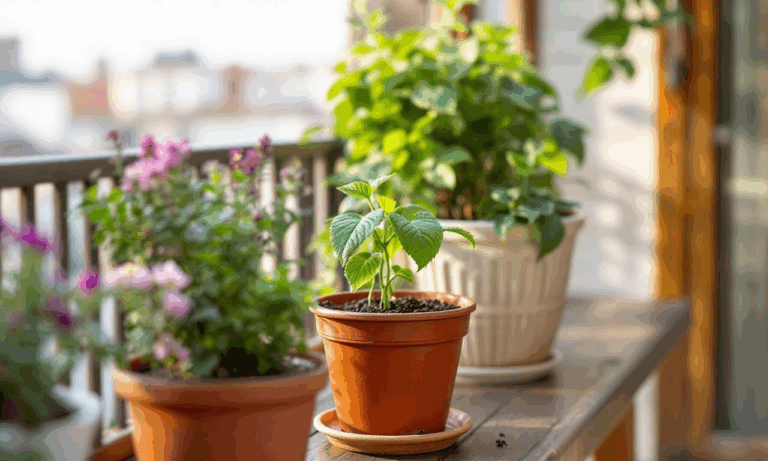 Transformeer je balkon in een groene apotheek: zo kweek je het hele jaar door je eigen kruiden!
