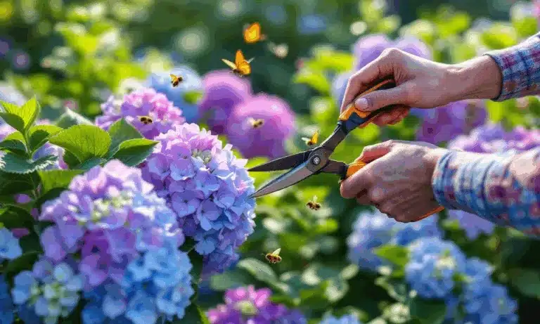 Verwelkte hortensia’s? Juist nú snoeien geeft je bloemen volgend jaar!
