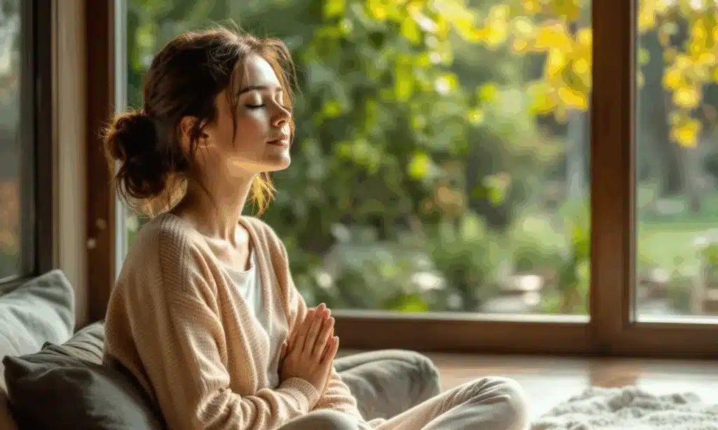 Deze 2 minuten ademhalingstruc kalmeert stress onmiddellijk