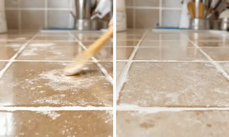 Deze goedkope keukenhack verwijdert vieze voegen in 1 minuut – zonder boenen