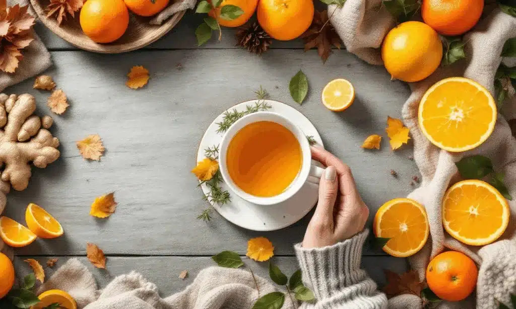 Natuurlijke remedies tegen herfstkou en verkoudheid