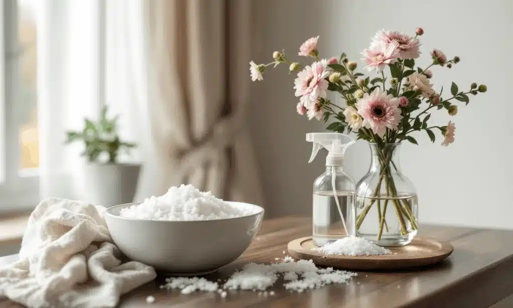 1 lepel zout: verrassend effect voor een fris huis in de herfst