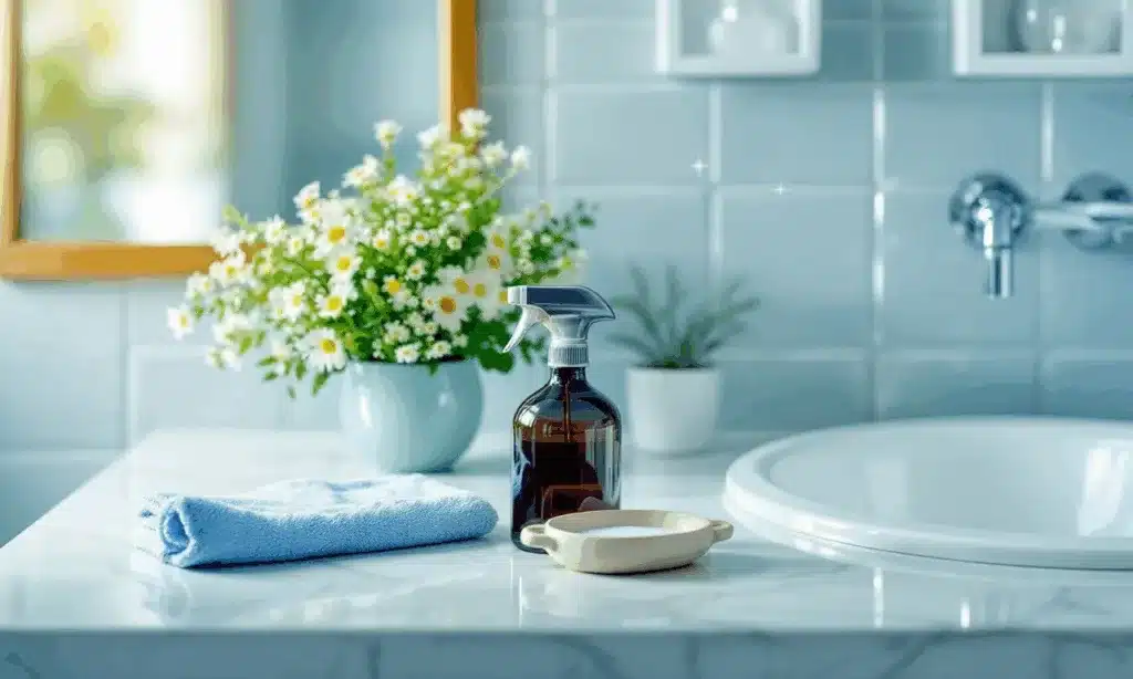 Zo houd je je badkamer stralend met 1 simpele truc