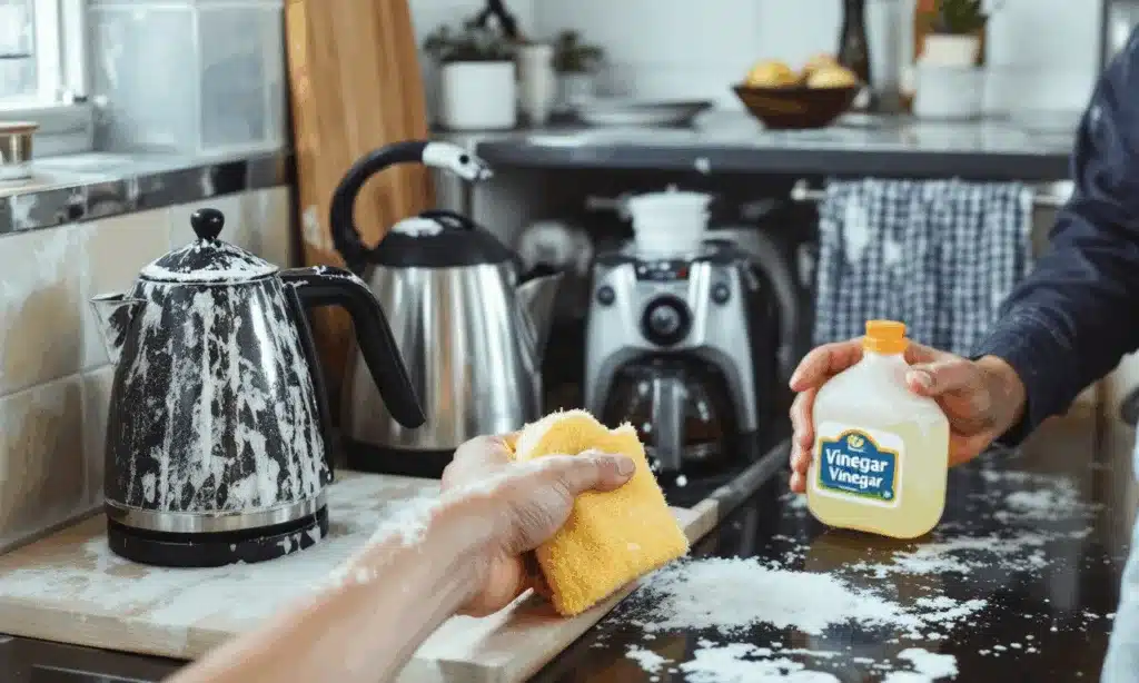 Zo verwijder je kalkaanslag uit je keukenapparaten in 10 minuten