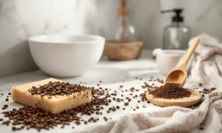 1 eetlepel koffieprut in je badkamer – dit vergeten poetsgeheim bespaart je uren werk