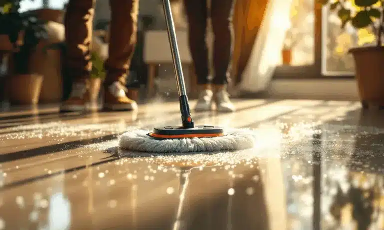 Verbluffend! Met deze schoonmaaktruc wordt je vloer weer als nieuw – in slechts 5 minuten!