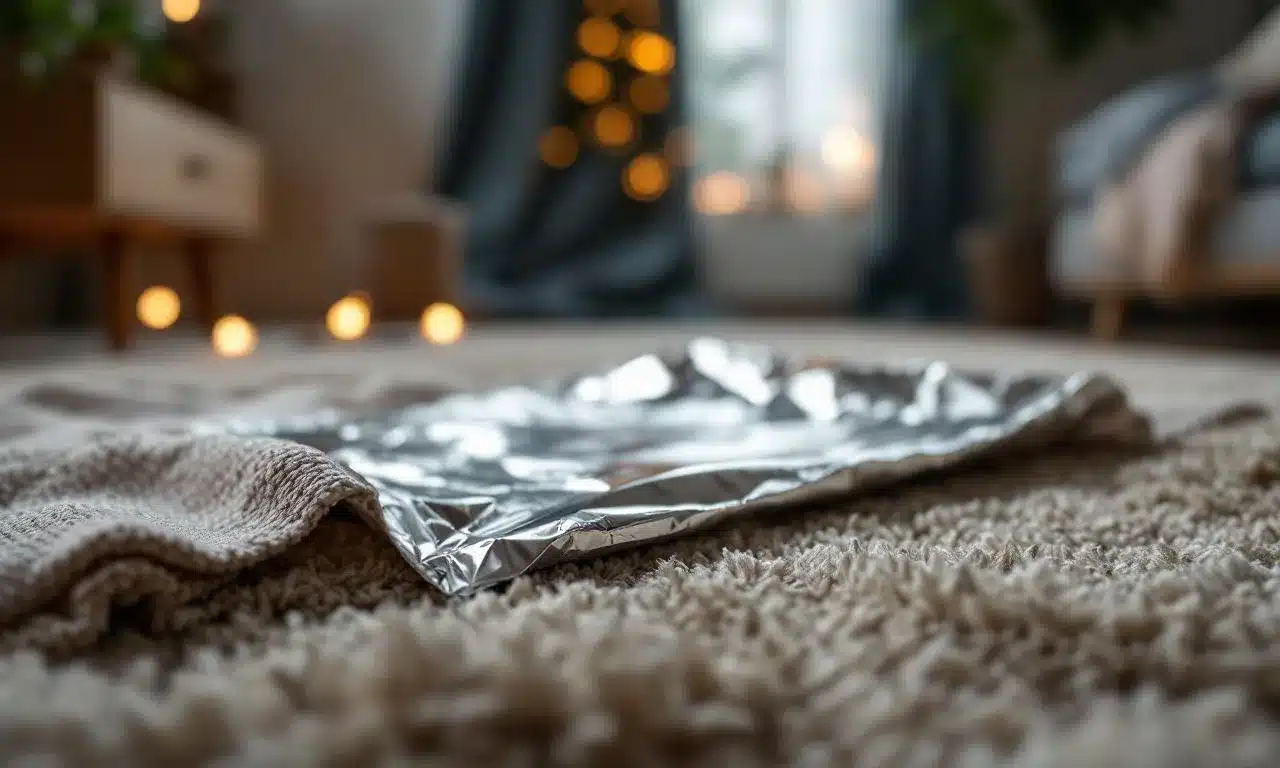 Waarom een stukje aluminiumfolie onder je tapijt je energieverbruik verlaagt