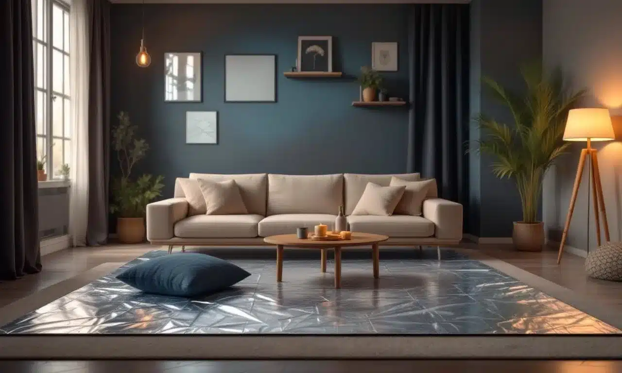 Waarom een stukje aluminiumfolie onder je tapijt je stookkosten verlaagt