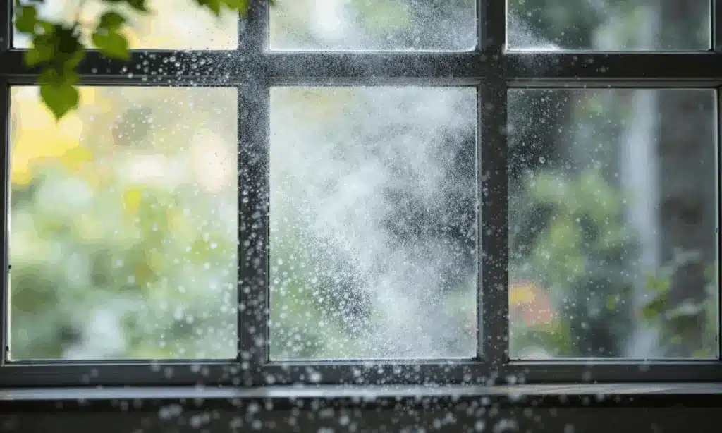 1 druppel afwasmiddel op je ramen: het herfstgeheim tegen condens en vieze strepen