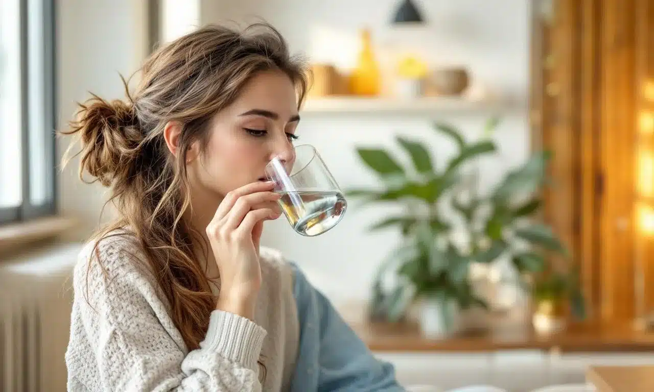 Waarom lauw water drinken in de ochtend een gamechanger is voor je energie en huid