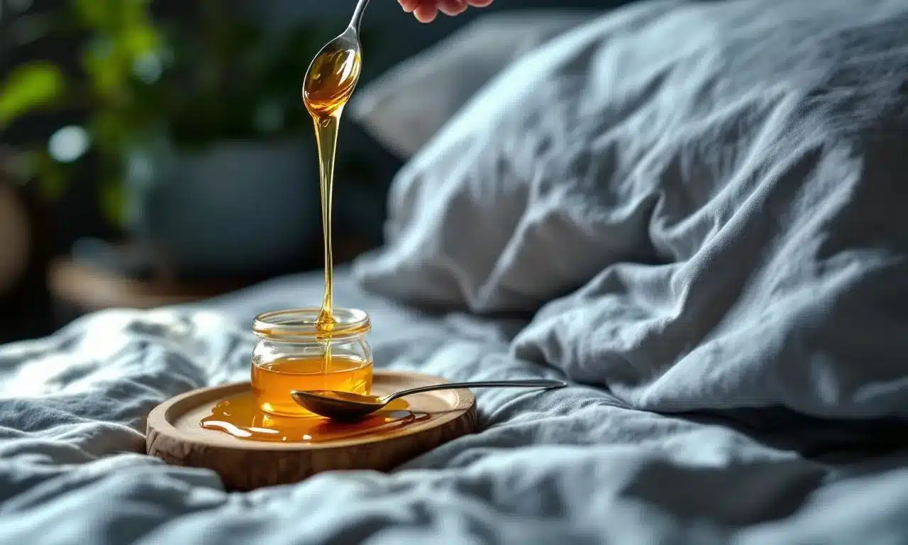 Slaap beter en voel je fitter: dit is wat één lepel honing ’s avonds doet.
