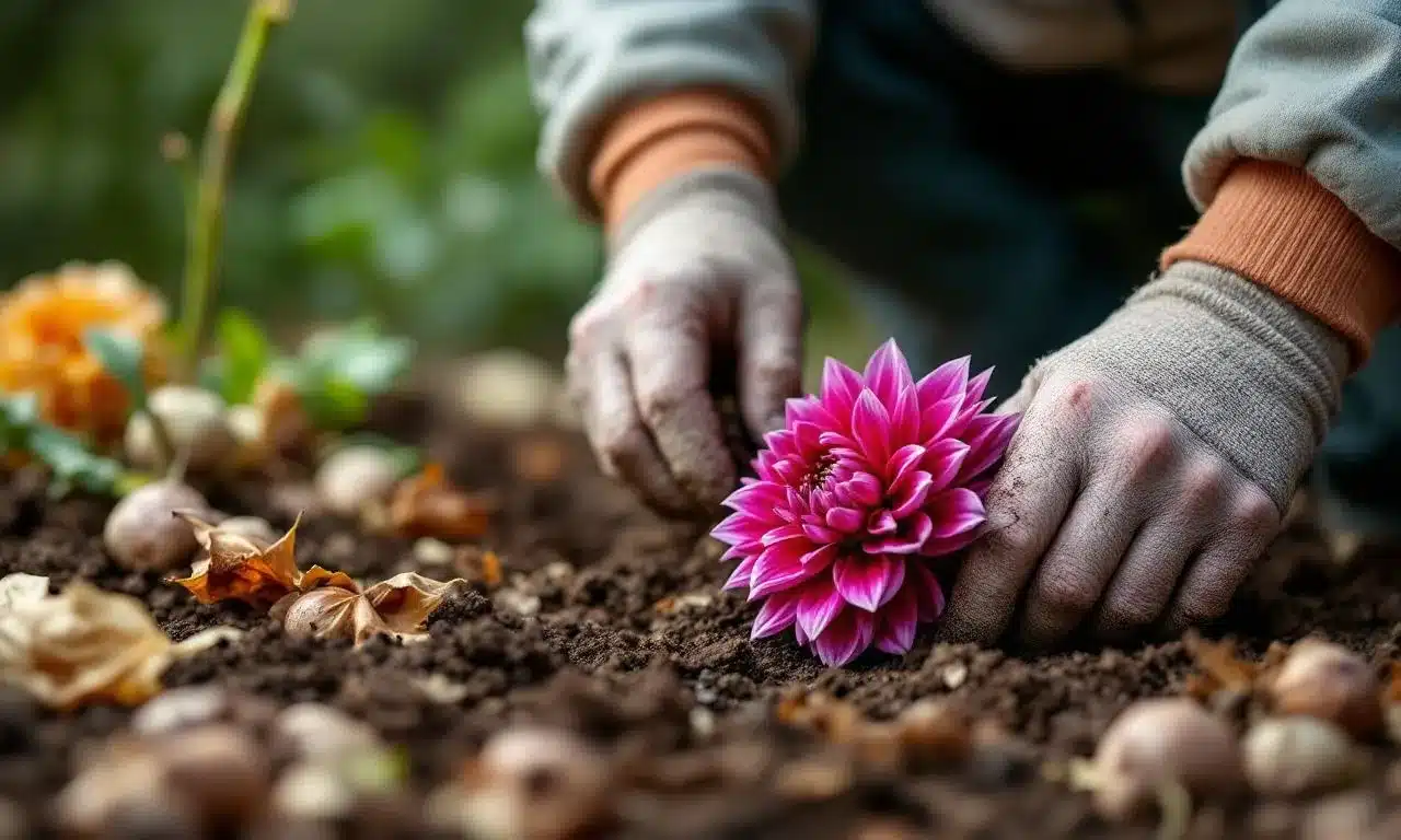 Waarom je dahlia’s nu moet uitgraven voor een schitterende bloei in het voorjaar