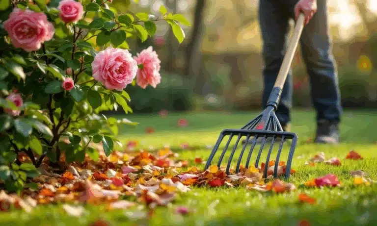 Laat de bladeren van je rozenstruik niet liggen – zo voorkom je ziektes in de lente
